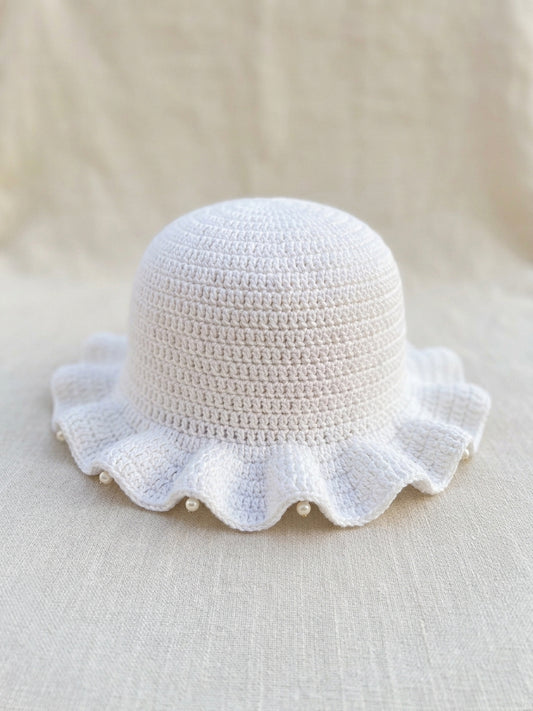 The Noir Eclipse | Handmade Luxury Sun Hat