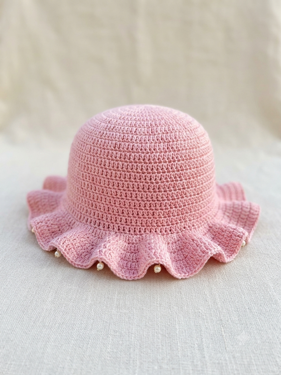 The Noir Eclipse | Handmade Luxury Sun Hat