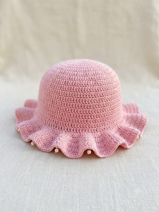 The Noir Eclipse | Handmade Luxury Sun Hat
