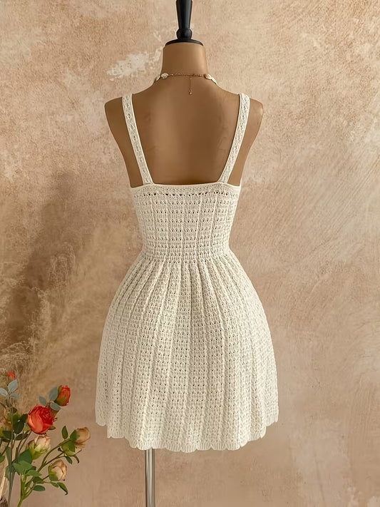 Casual Starfish Embellished Dress